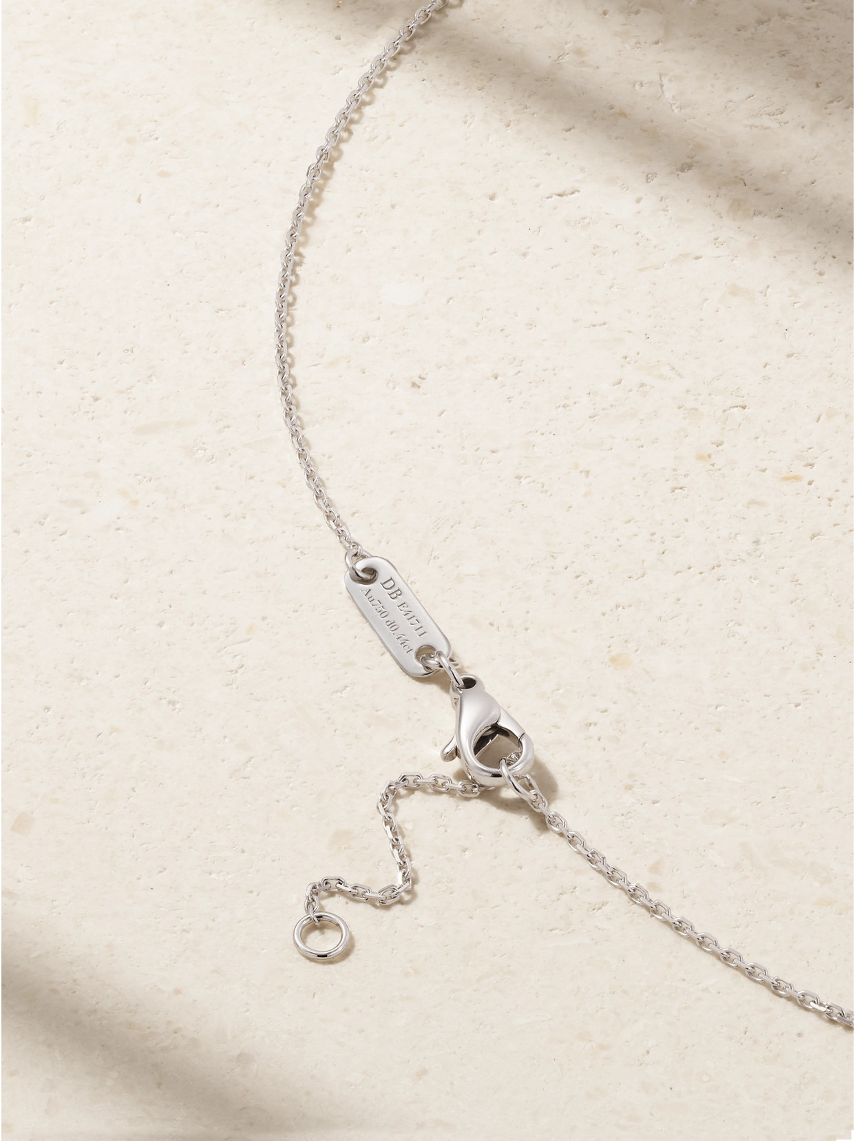 Dewdrop 18-karat White Gold Diamond Necklace - 3