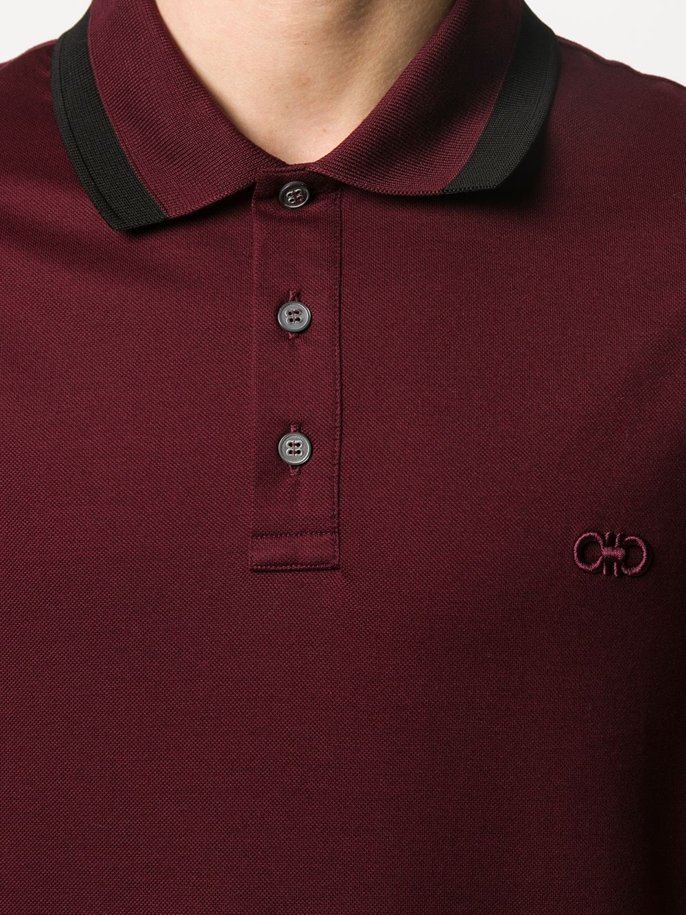 Gancini short-sleeve polo shirt - 5