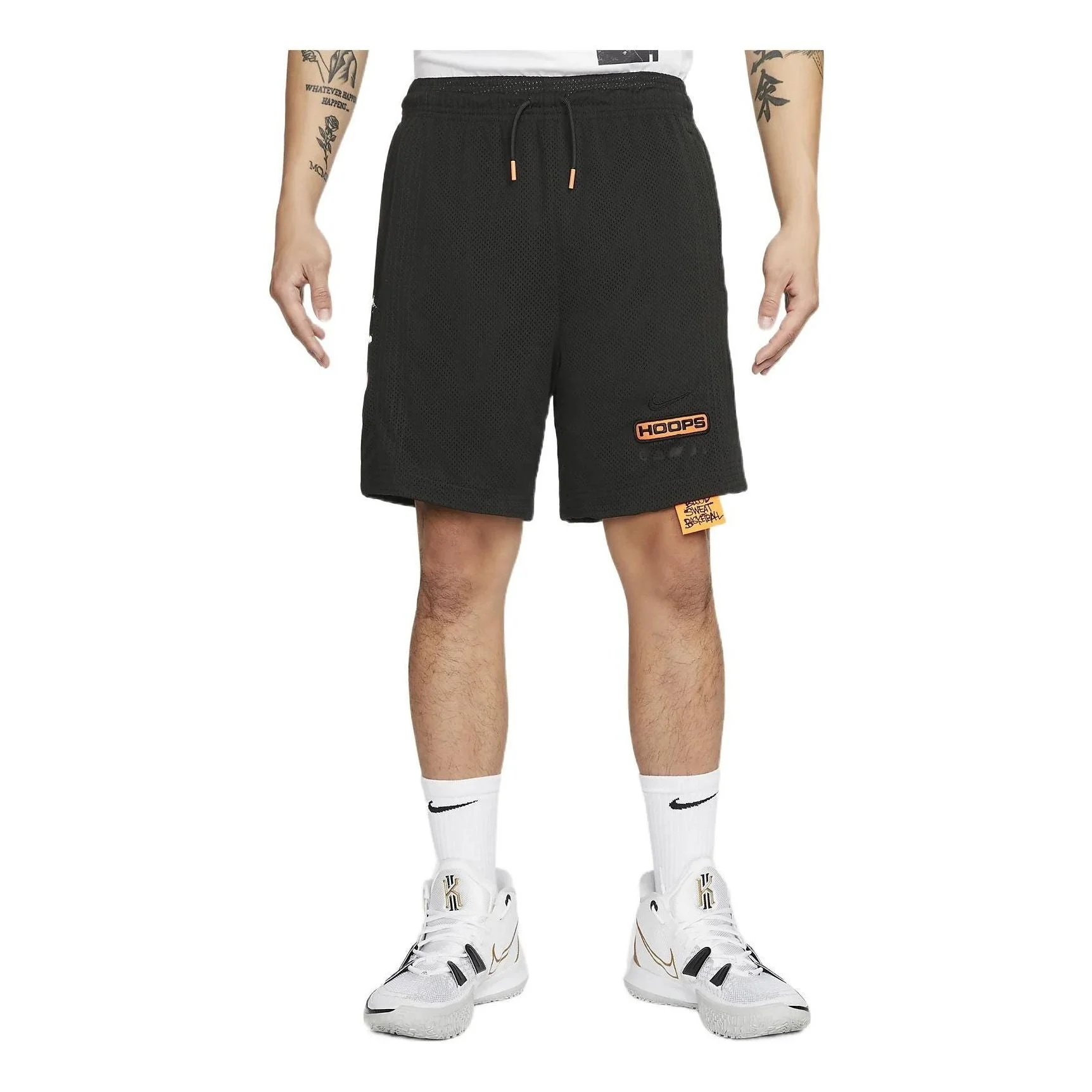 Nike SS22 Dri-FIT Printing Straight Loose Shorts Black DH6724-352 - 1