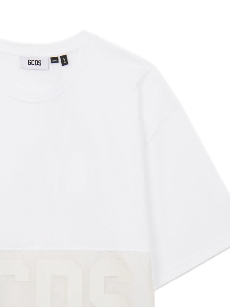 GCDS logo band T-shirt outlook