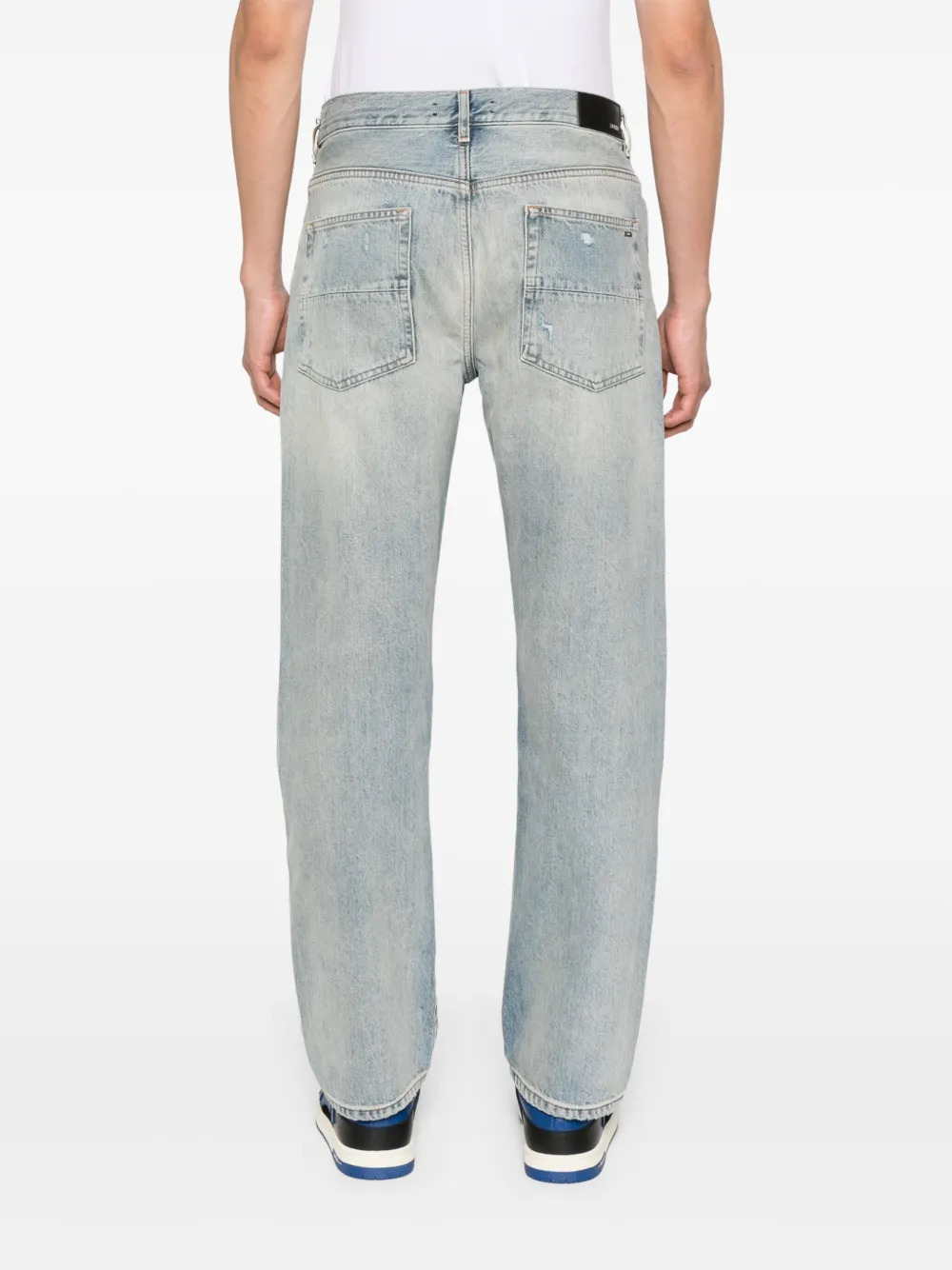 AMIRI - Men Suede Straight Mx1 Jean - 4