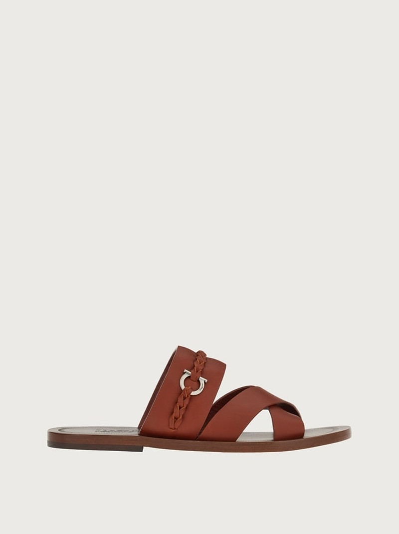 SANDAL WITH GANCINI ORNAMENT 1