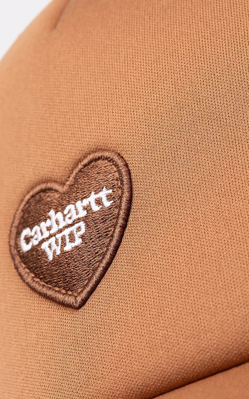 HEART PATCH TRUCKER CAP HAMILTON BROWN - 3