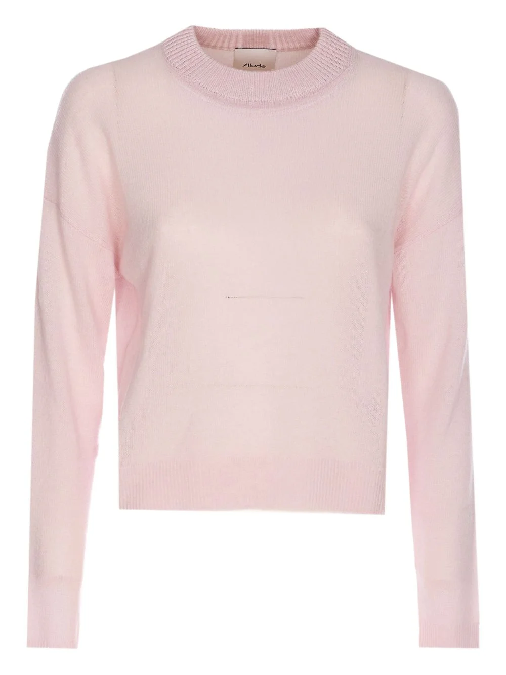 round-neck long-sleeve sweater - 1