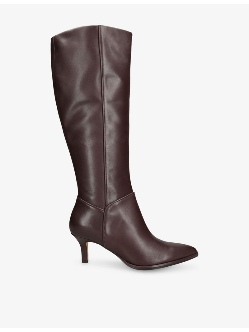 Aldy Leather Heeled Boots 1