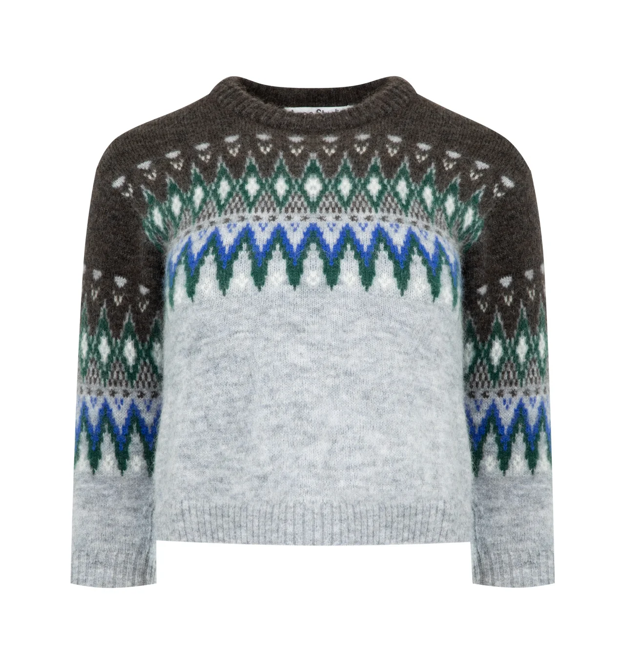 CREWNECK KNIT SWEATER - 1