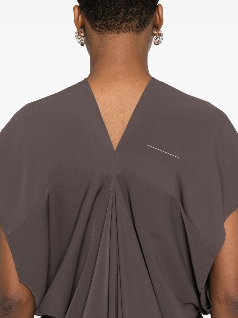draped dress - 5