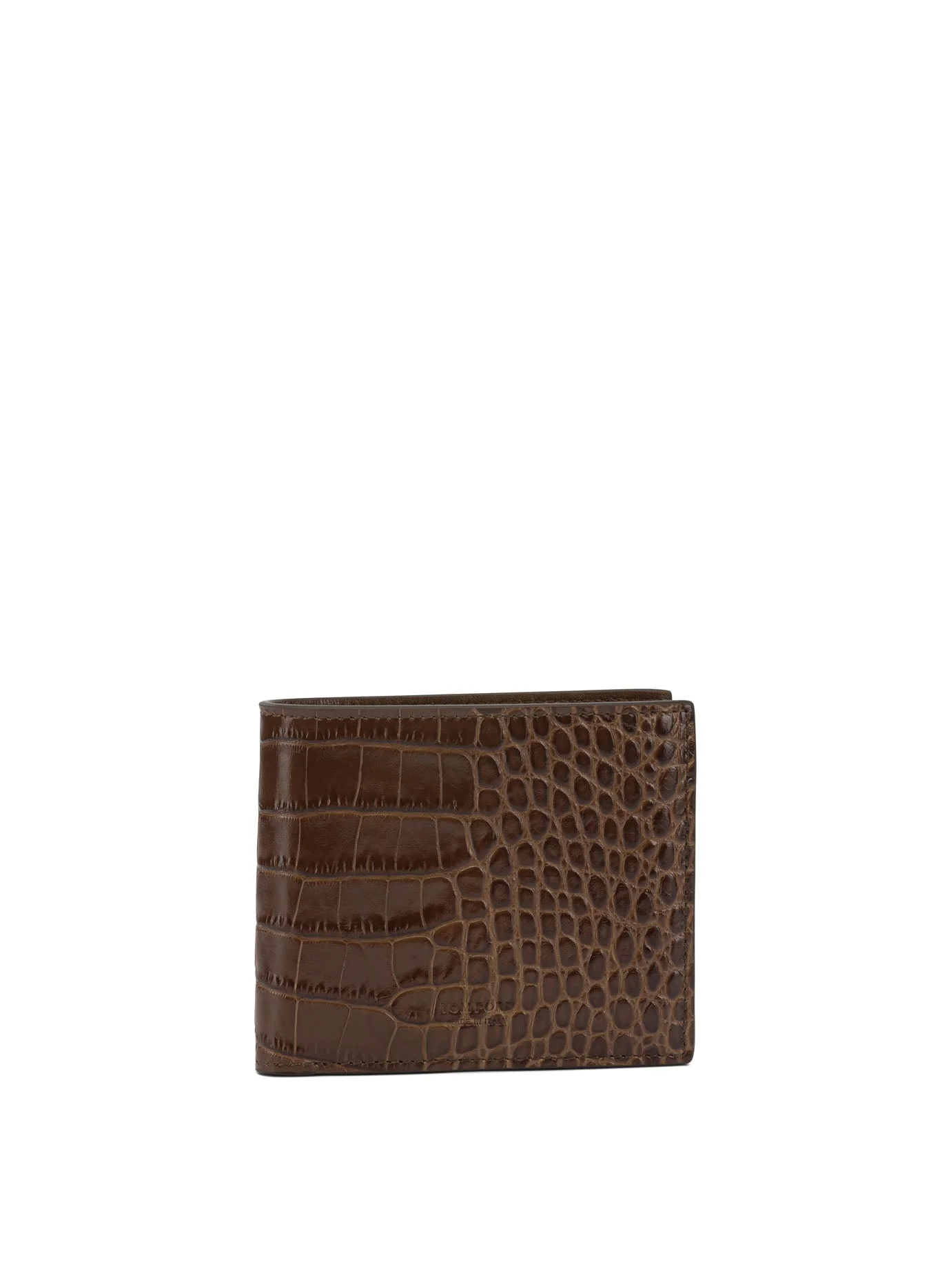 Tom Ford Crocodile Print Leather Wallet - 1