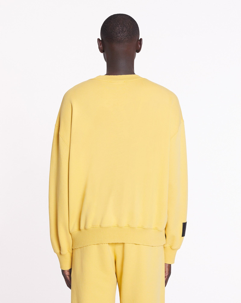 LANVIN X 미래 UNISEX LOOSE-FIT PRINTED SWEATSHIRT 4