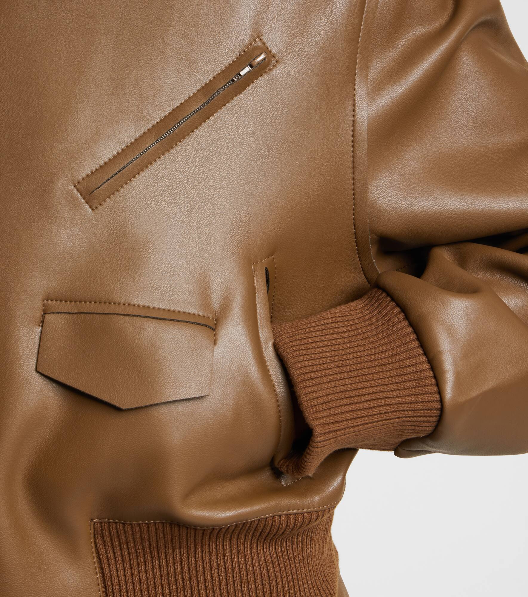 Cropped blouson - 5