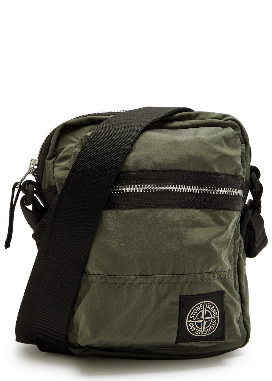 Stone Island Logo-appliquéd Cross-body bag - 1