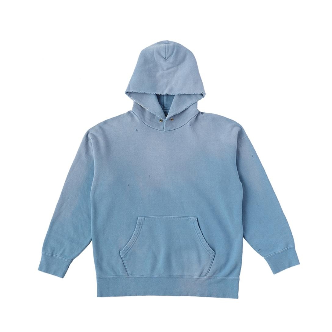 JUMBO HOODIE P.O. CRASH INDIGO - 1