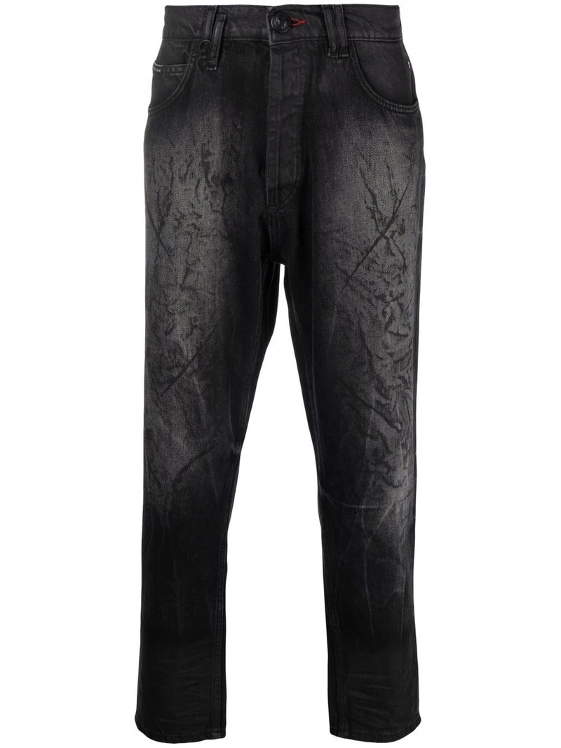 carrot-fit denim jeans 1