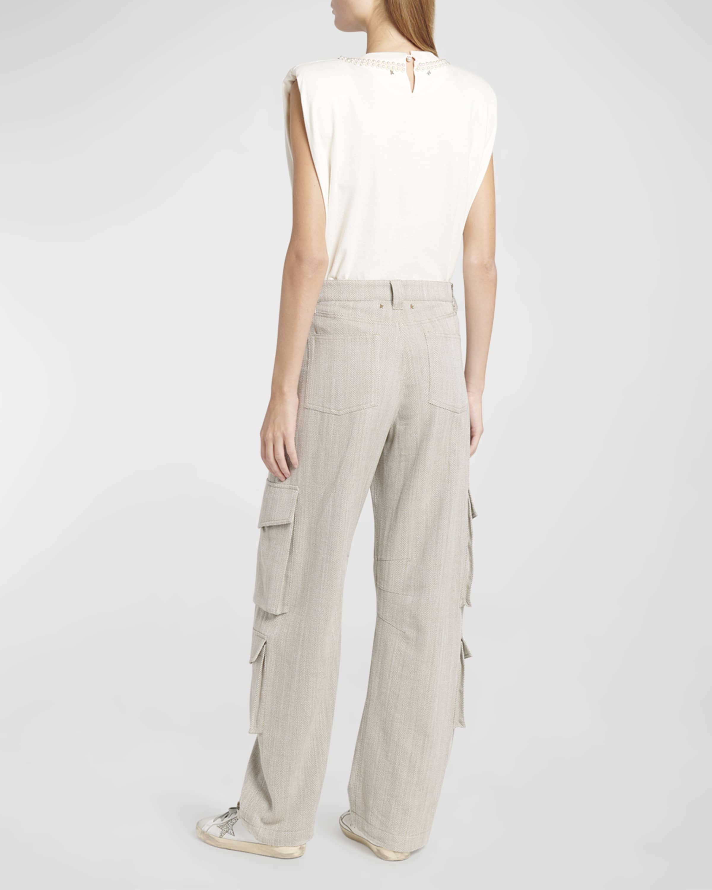 Journey Leesa Herringbone Cargo Pants - 3