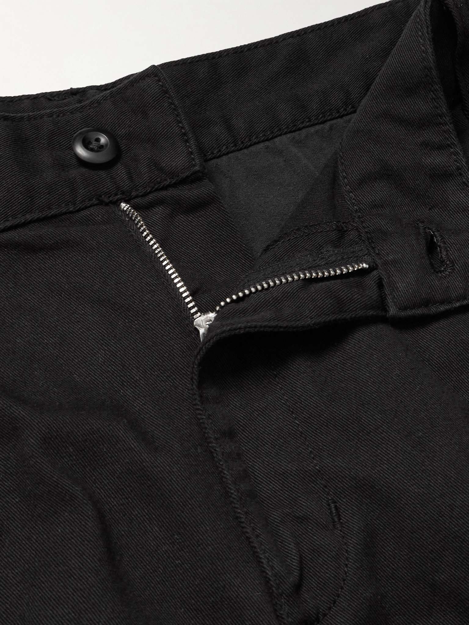 Cole Wide-Leg Organic Cotton-Twill Cargo Trousers - 3
