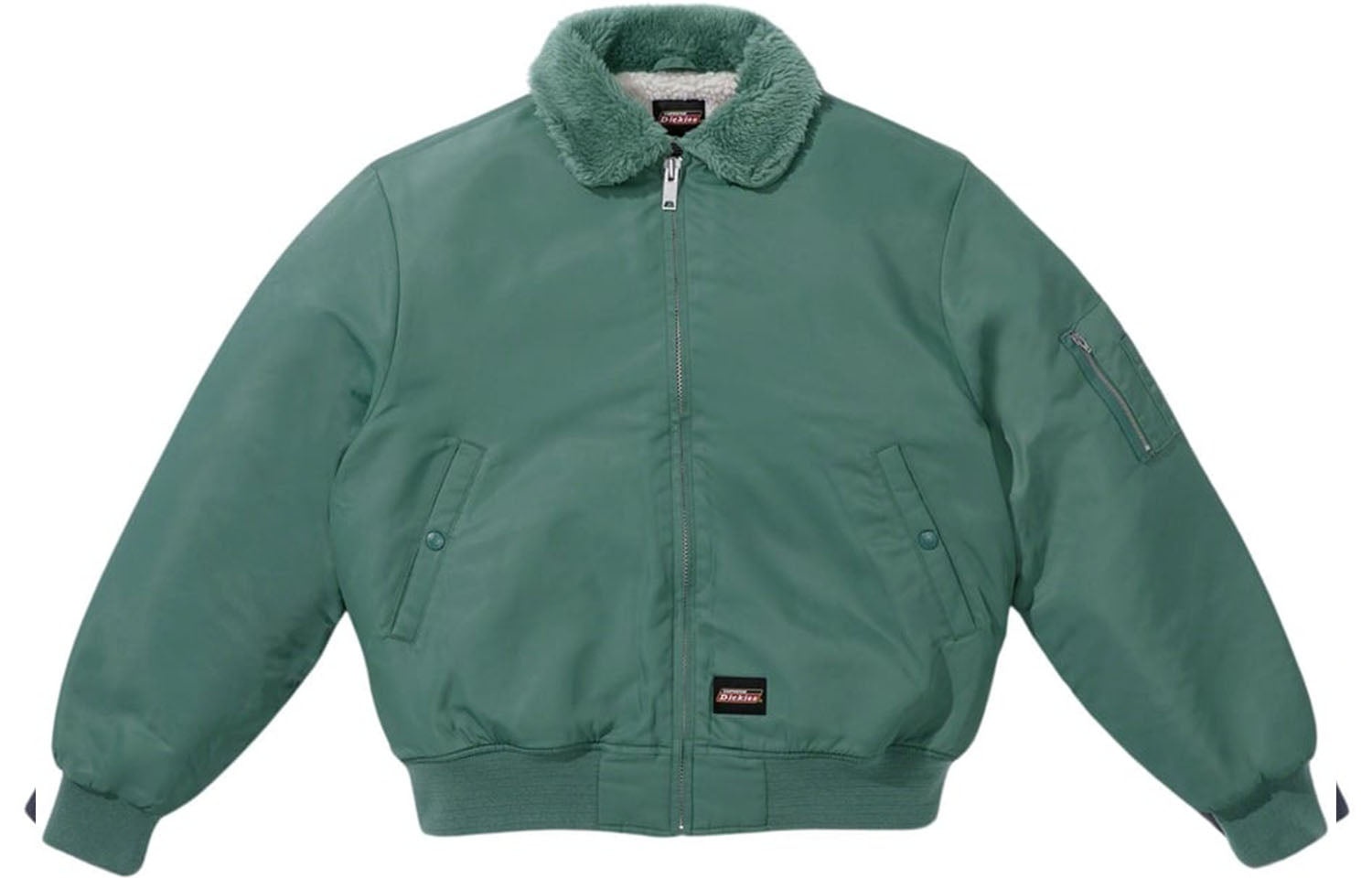 Supreme x Dickies FW23 Week9 Fur Collar Bomber Jacket 'Green' SUP-FW23-161 - 2