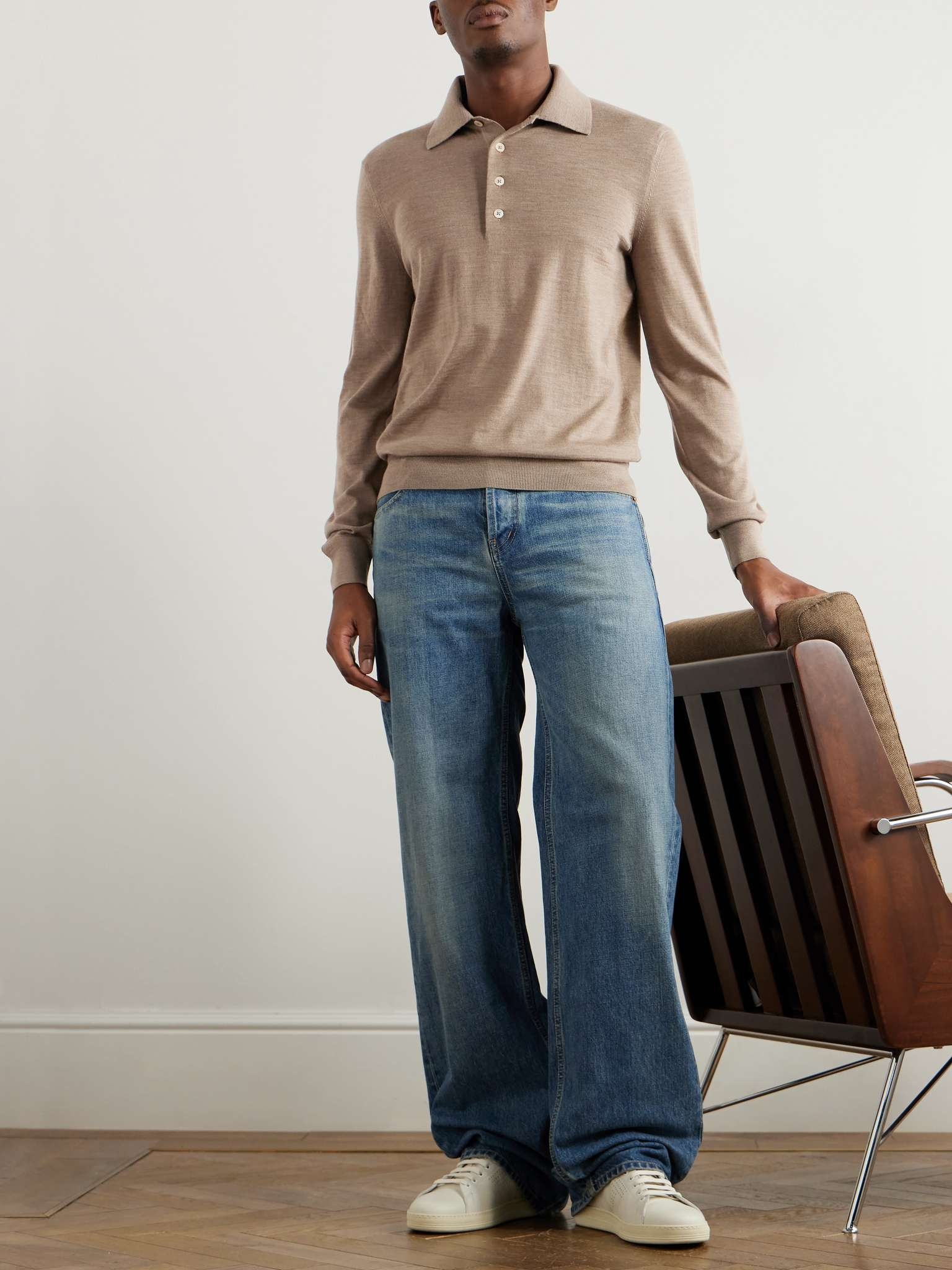 Merino Wool Polo Shirt - 2