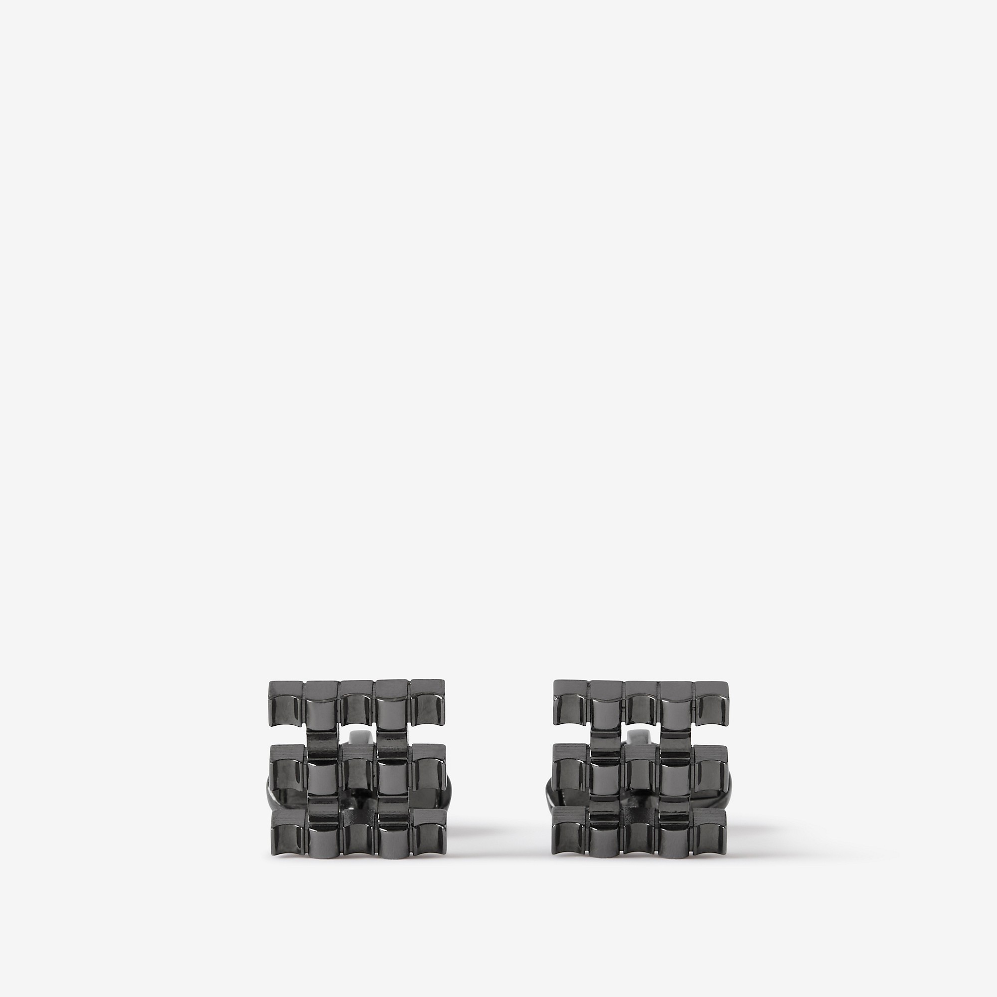 Check Ruthenium-plated Cufflinks - 1