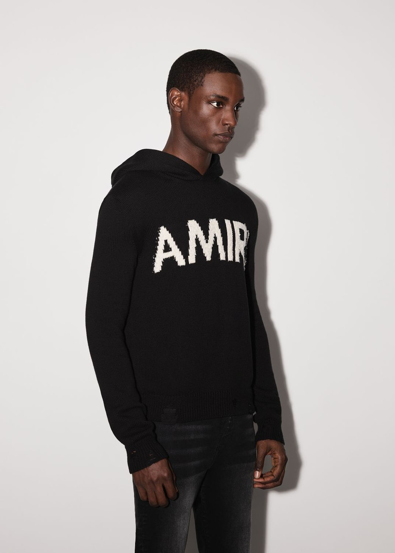 AMIRI EYELASH LOGO HOODIE outlook