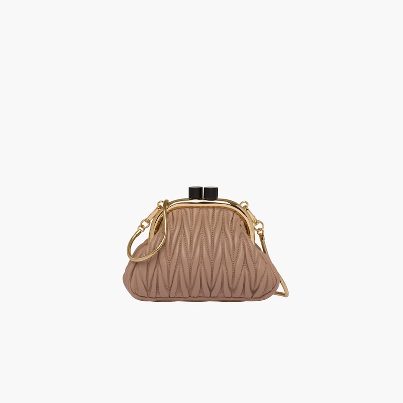 Miu Belle nappa leather mini-bag - 2