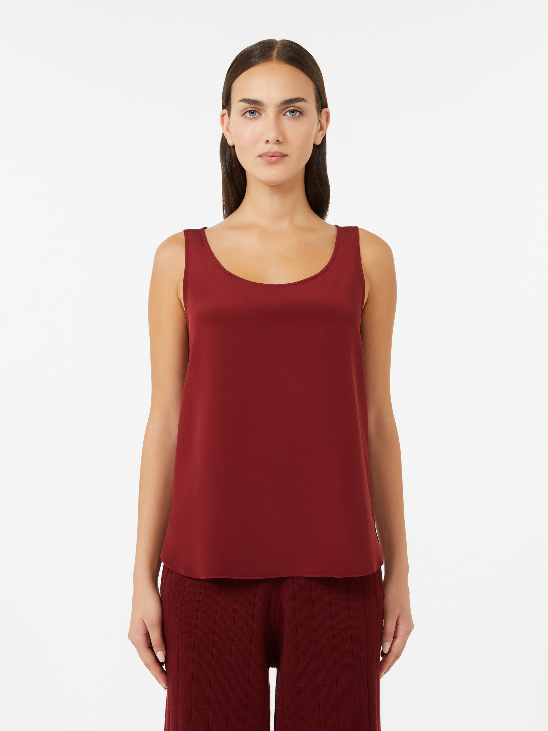 PECORA Silk crepe de chine top - 3