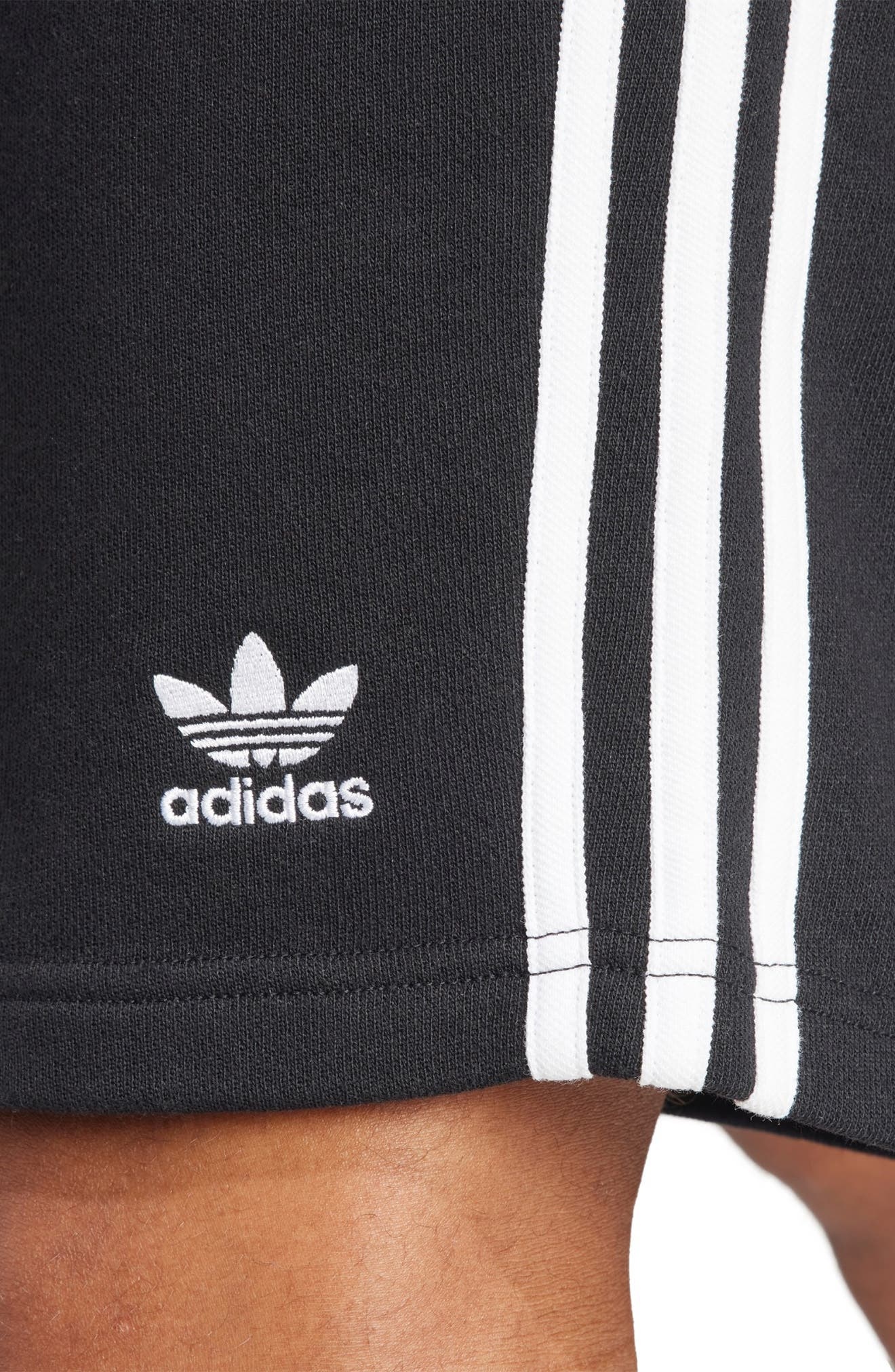 Adicolor 3-Stripes Cotton French Terry Shorts - 6