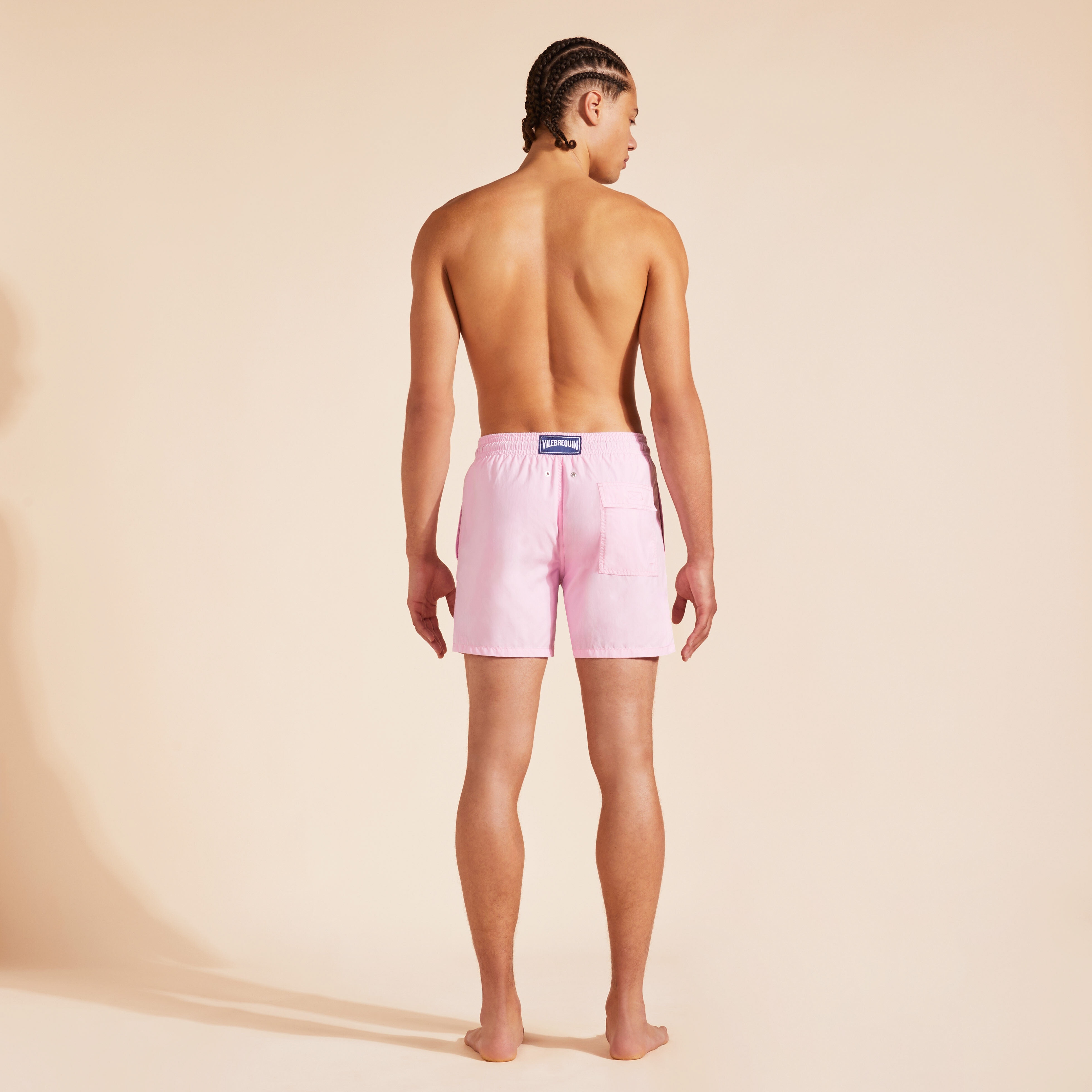 Men Swim Trunks Solid - 4