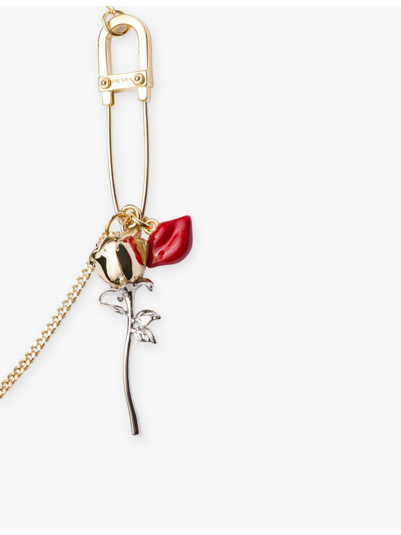 Prada Enamelled Metal Bracelet outlook