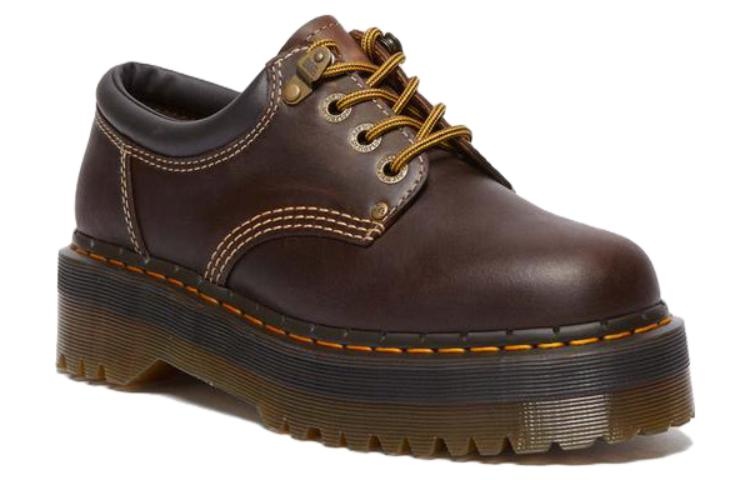 Dr. Martens 8053 Arc Crazy Horse Leather Platform Shoes 'Dark Brown' 31126201 - 2