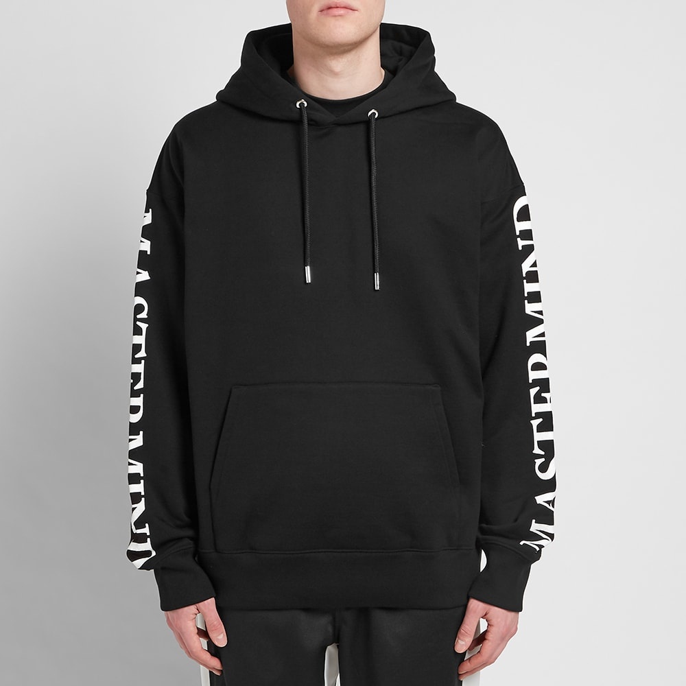 MASTERMIND WORLD Sleeve Logo Popover Hoody - 6