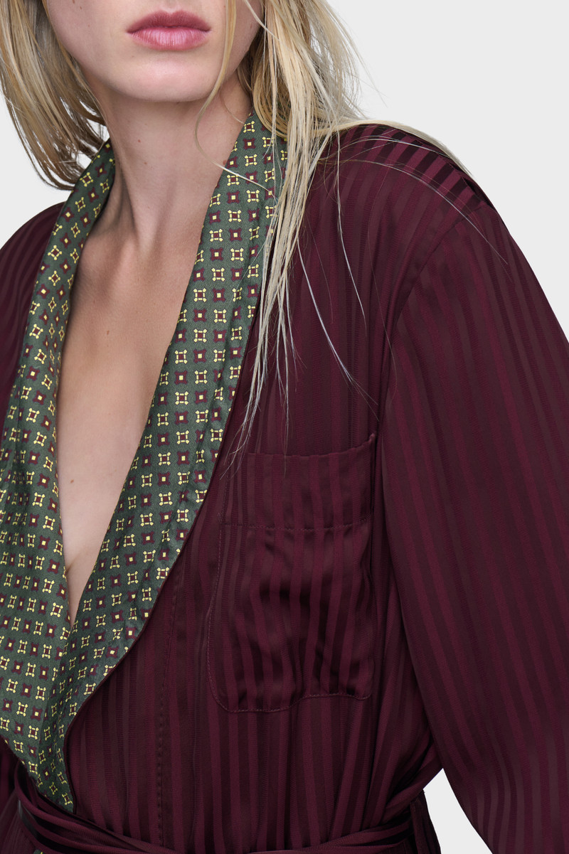 Reversible Robe de Chambre coat 6