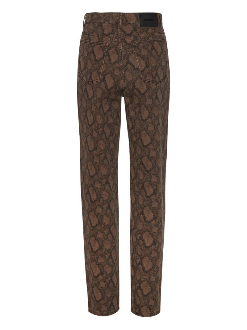 ROTATE printed jeans outlook