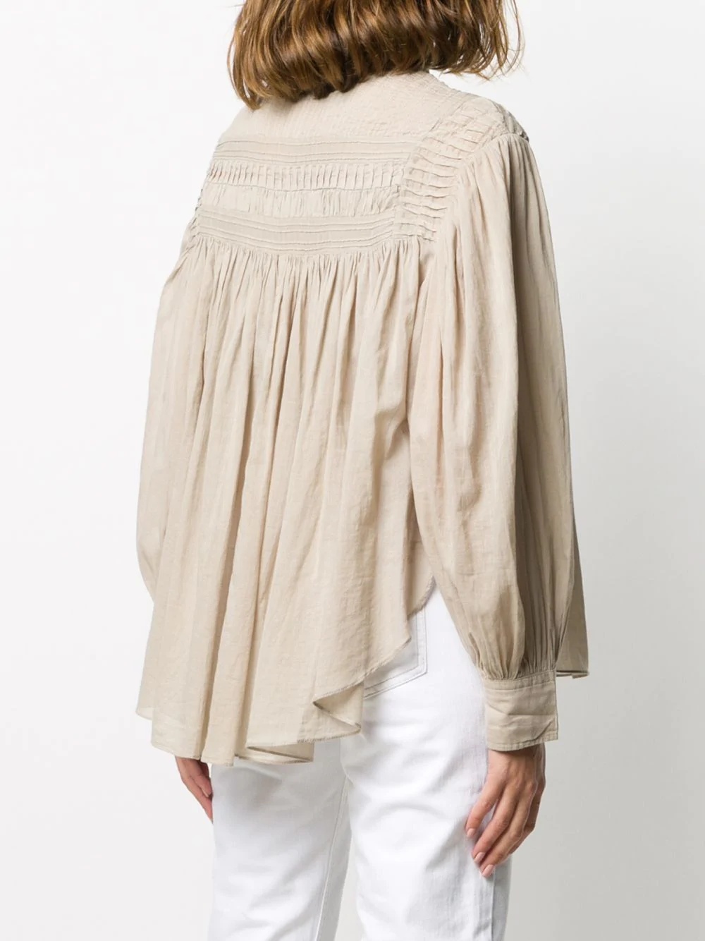 Plalia puff-sleeve top - 4