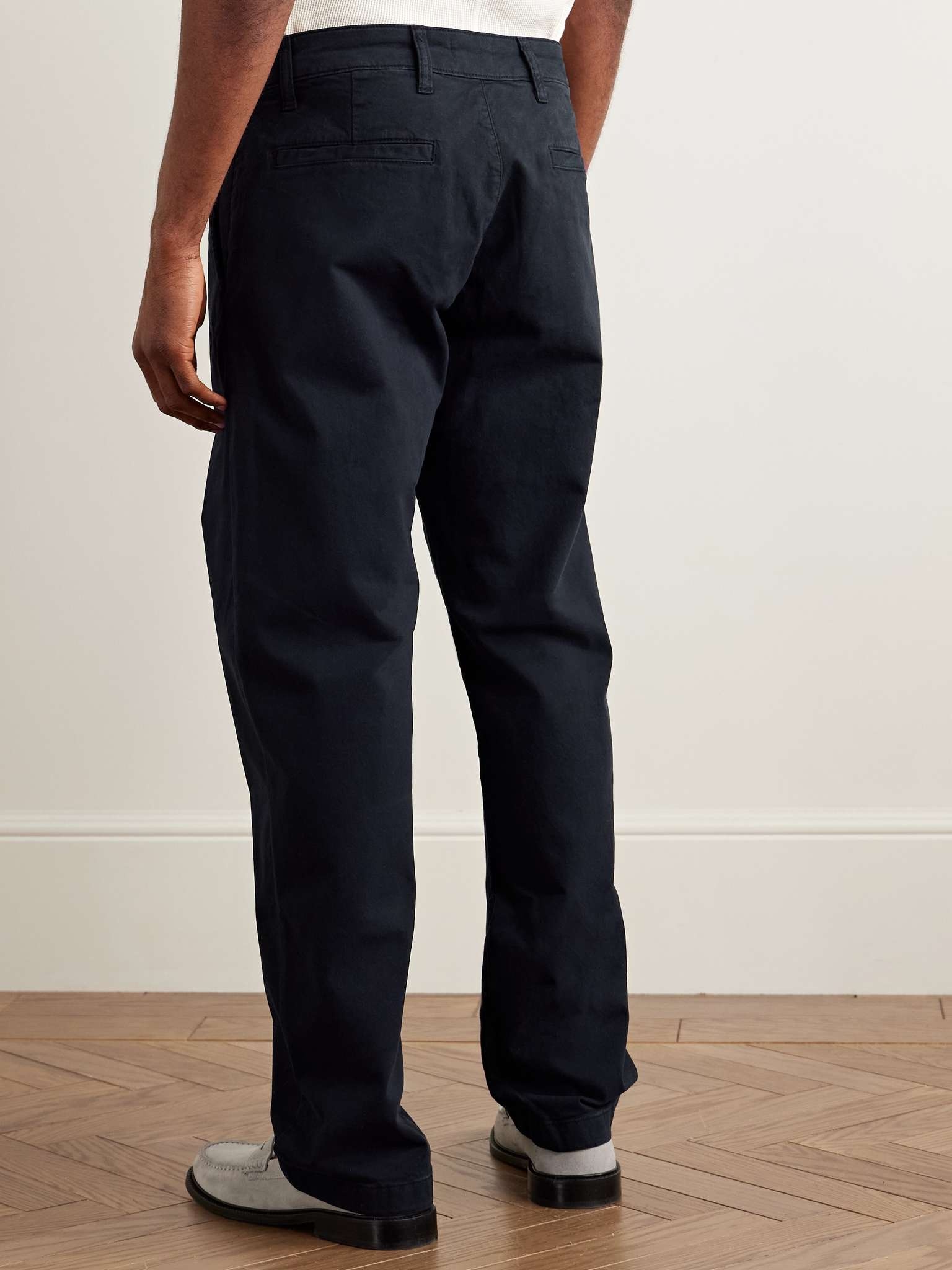Aden 1923 Straight-Leg Organic Cotton-Blend Twill Chinos - 4