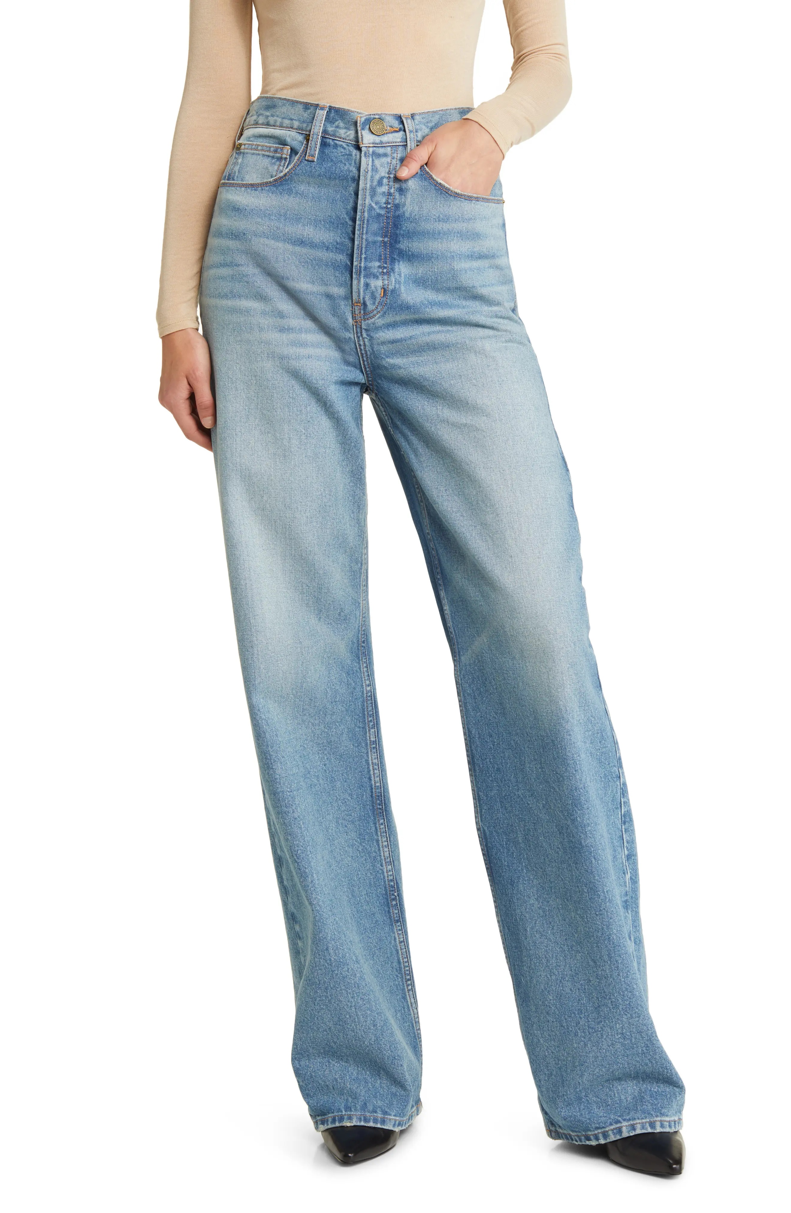 The 1978 High Waist Wide Leg Jeans - 1