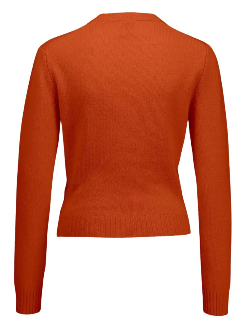 Allude crew-neck sweater outlook
