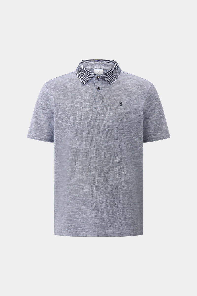 Samu polo shirt in Navy blue/white 1
