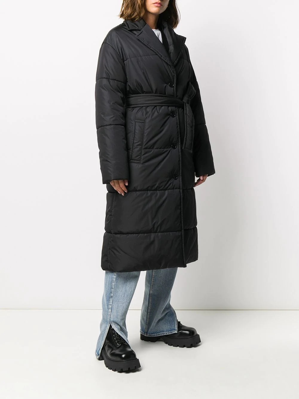 long-length padded coat - 3