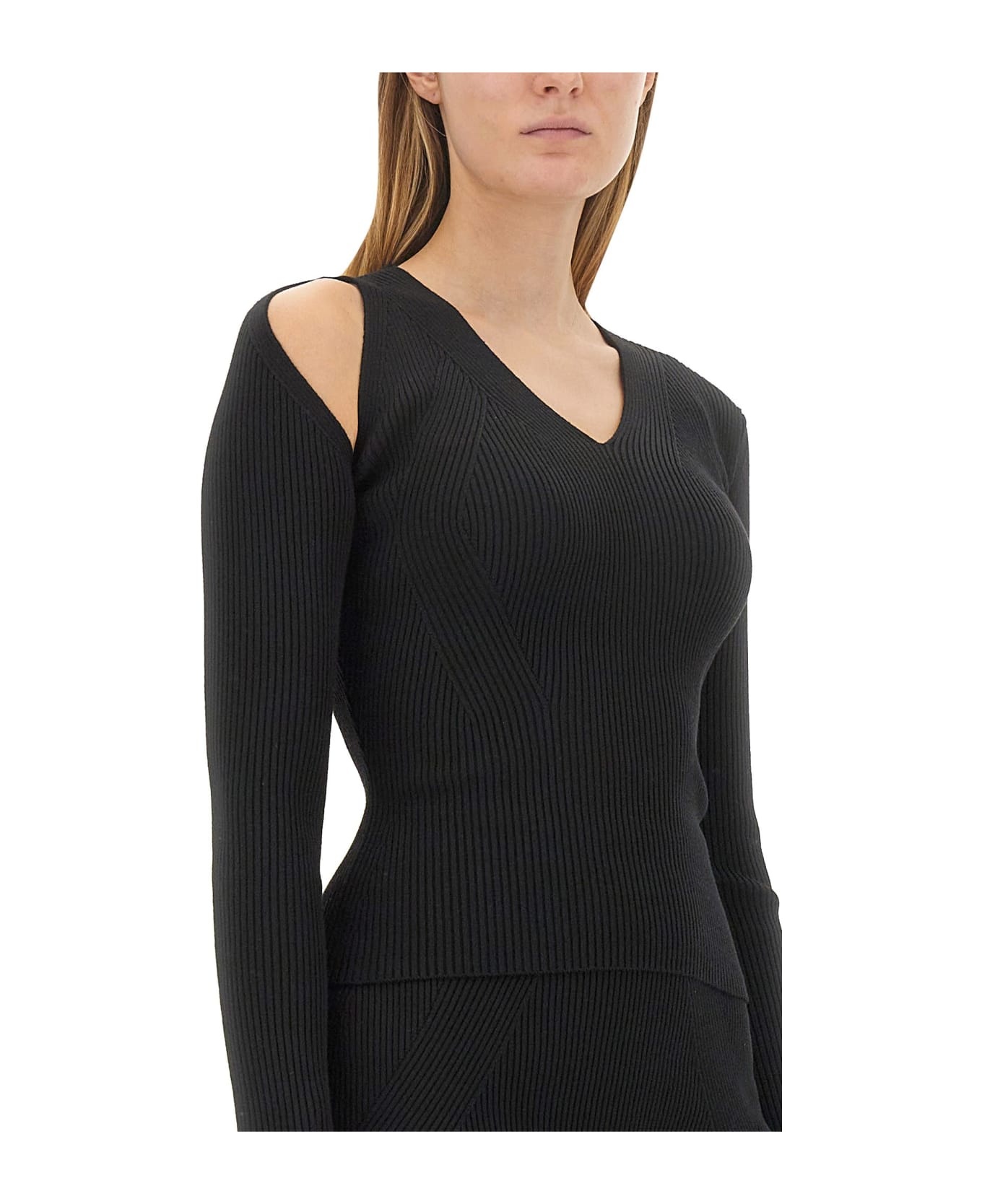 Cut-out Sweater - 3
