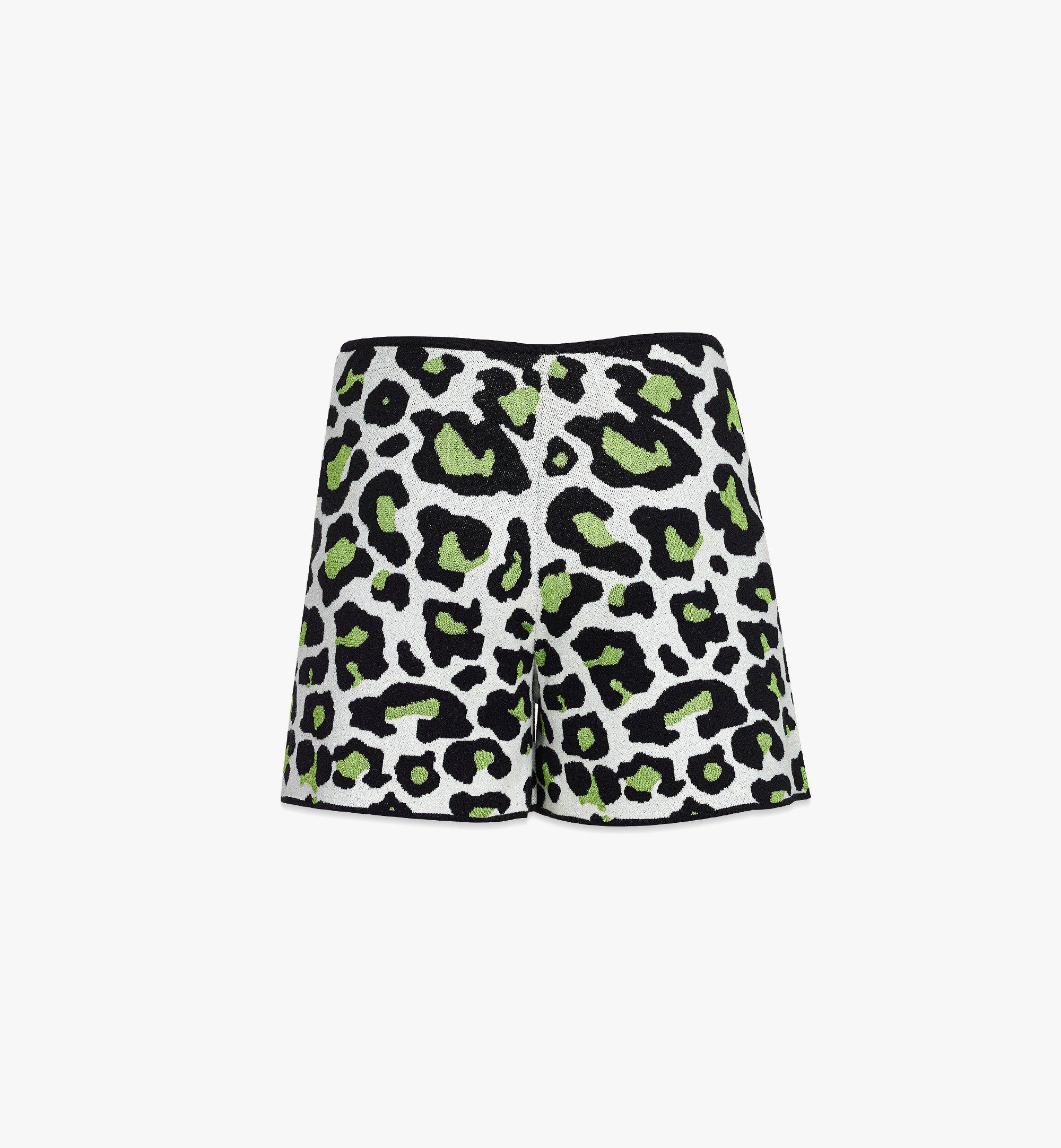 Leopard Jacquard Shorts - 3