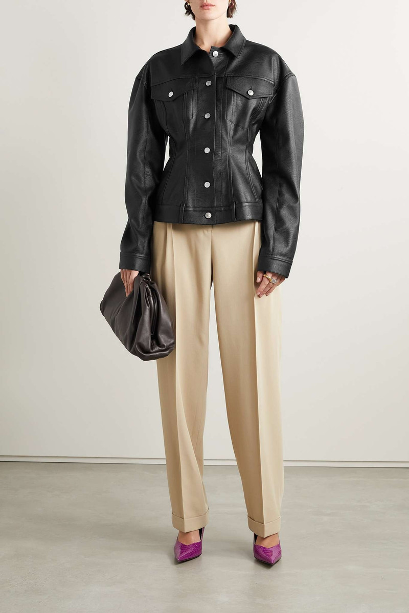 Stella McCartney Vegetarian leather jacket outlook