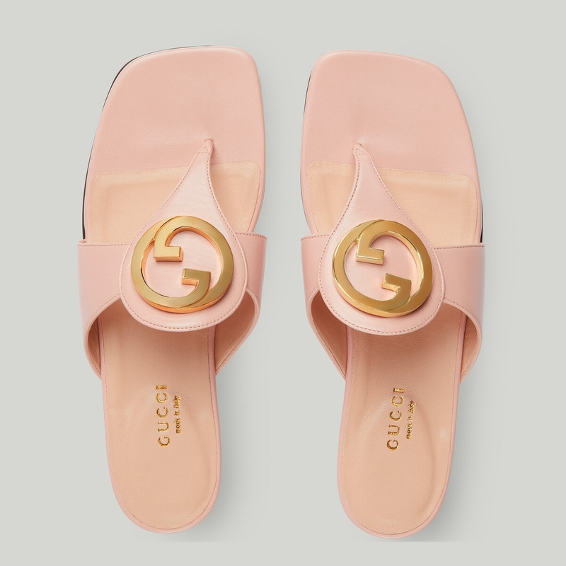 GUCCI Women's Gucci Blondie thong sandal outlook