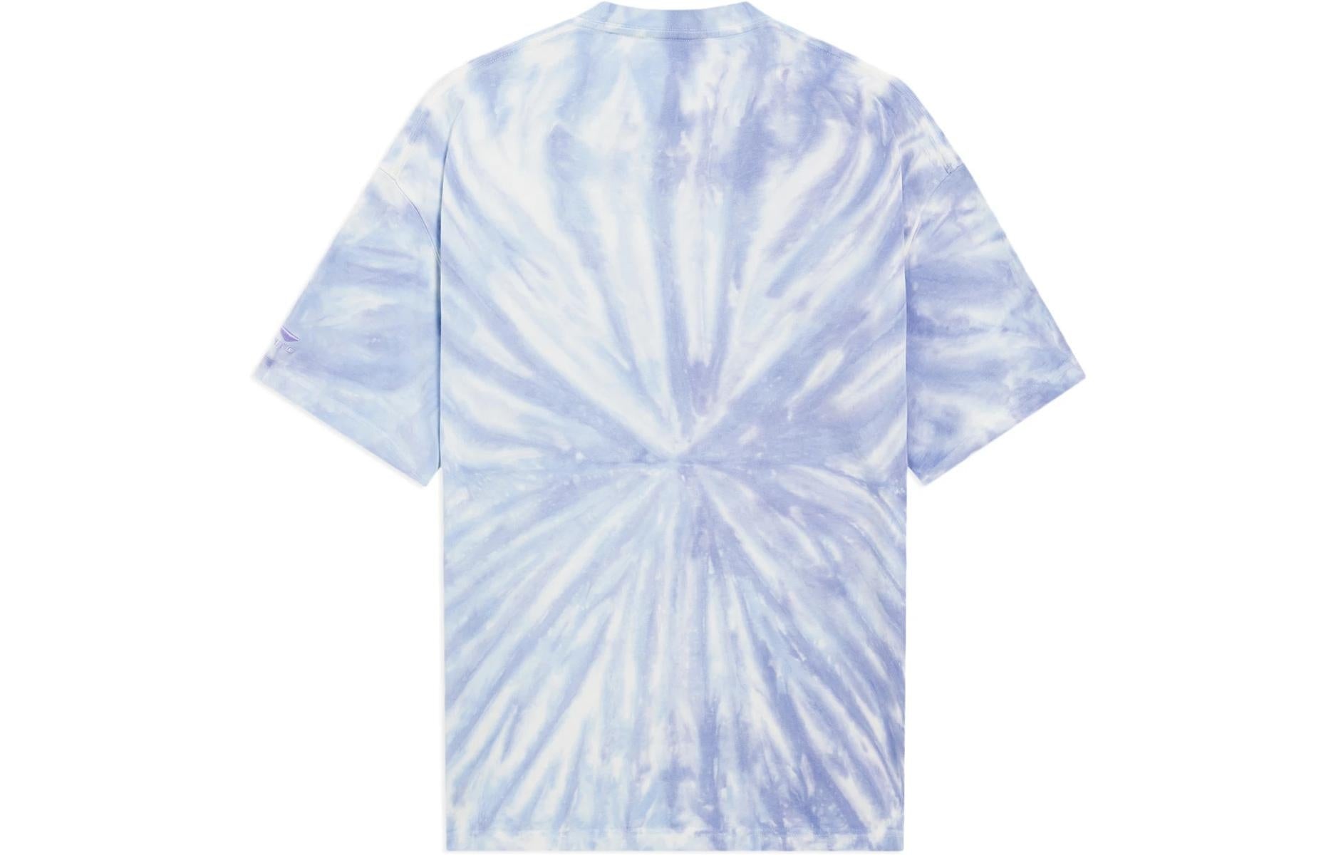 Li-Ning x Disney Graphic Tie-Dye T-shirt 'Light Blue' AHSS249-3 - 2