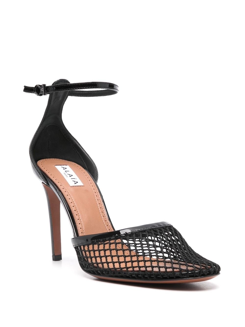 90mm fishnet pumps - 2