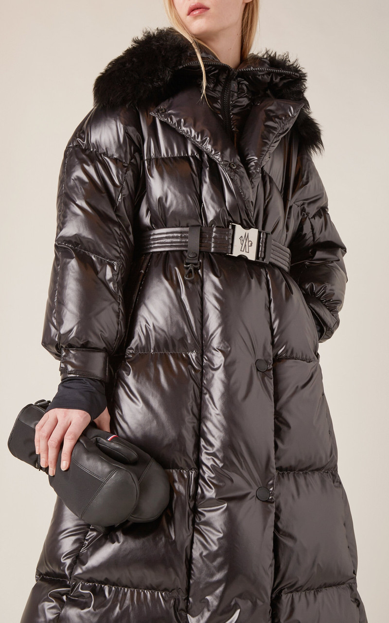 Chamoille Long Down Coat black 3