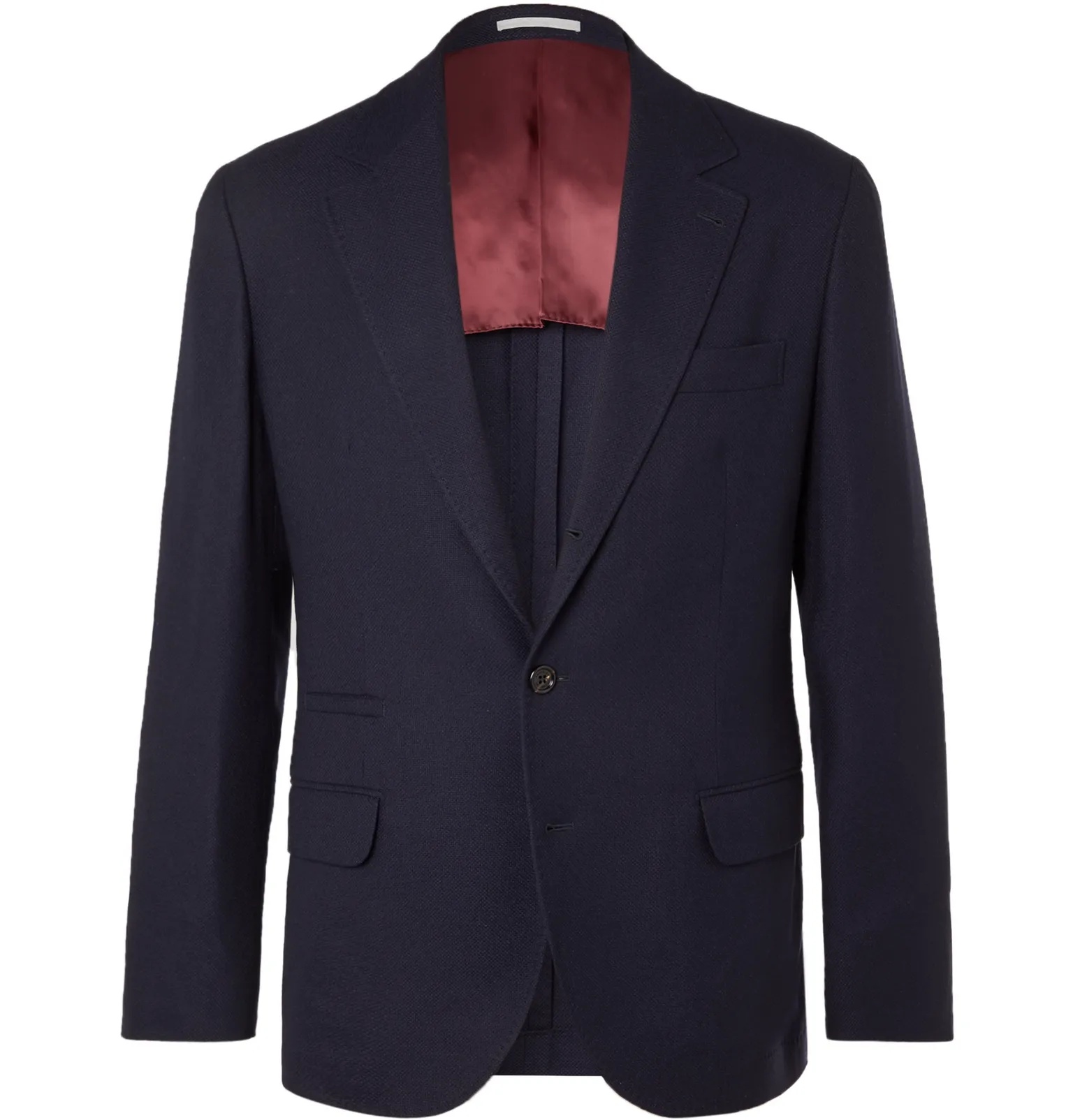 Unstructured Cashmere and Silk-Blend Blazer - 1