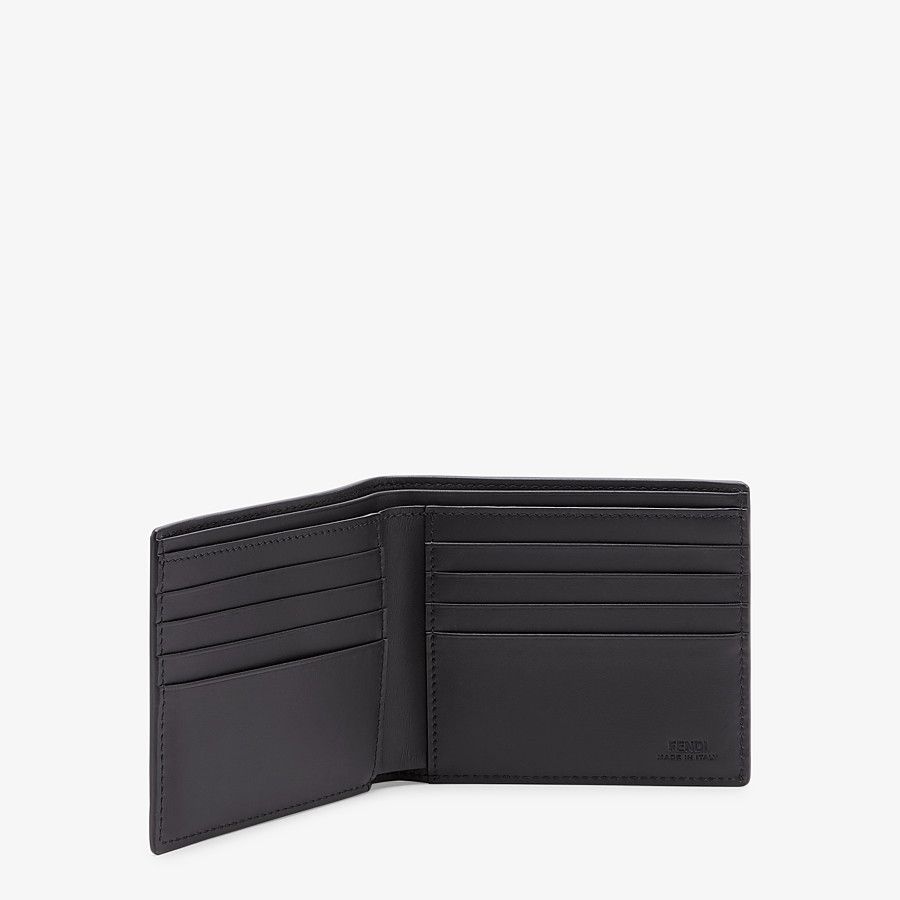 Black leather bi-fold - 3