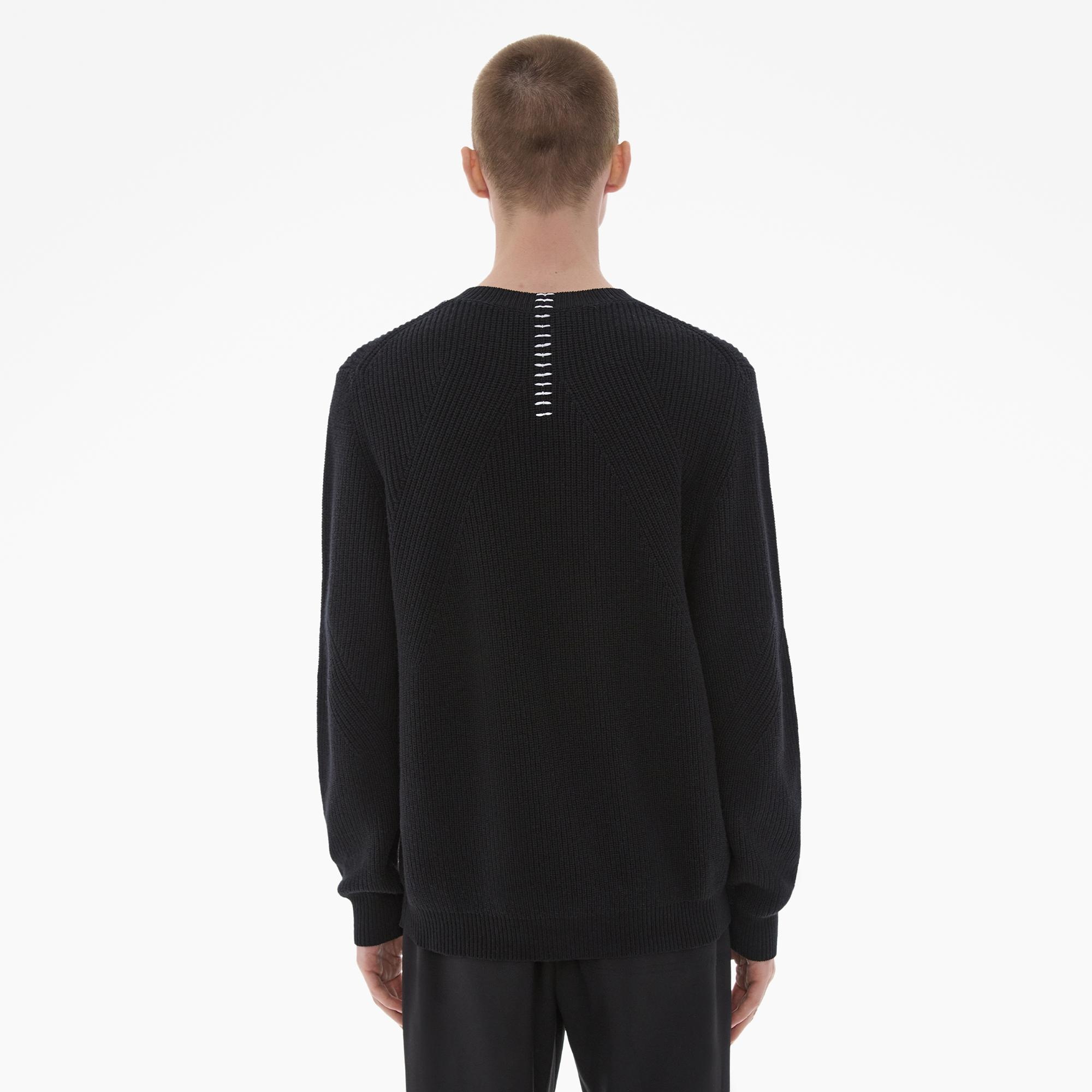 EMBROIDERED CREWNECK SWEATER - 4