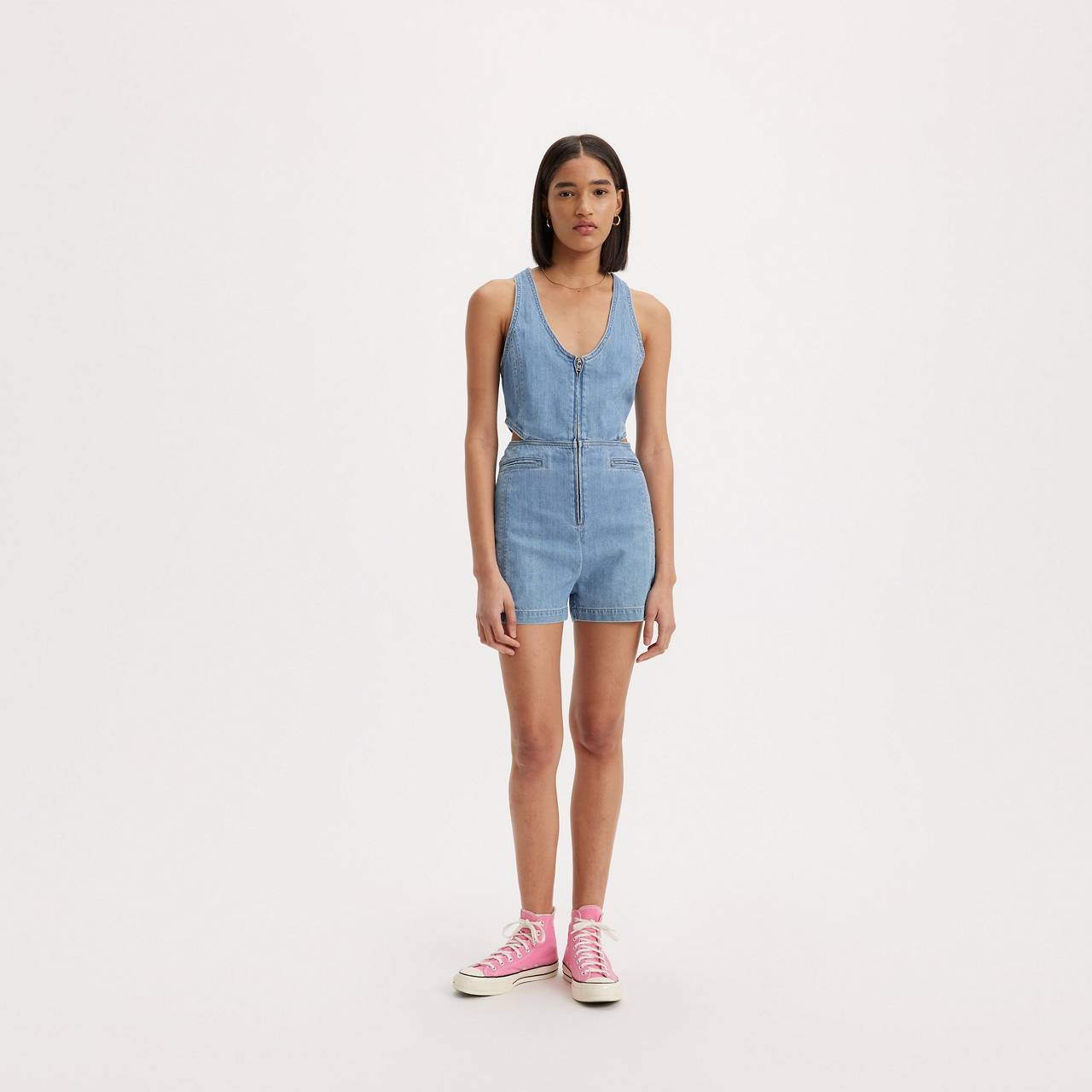 RYDON CUTOUT ROMPER - 1