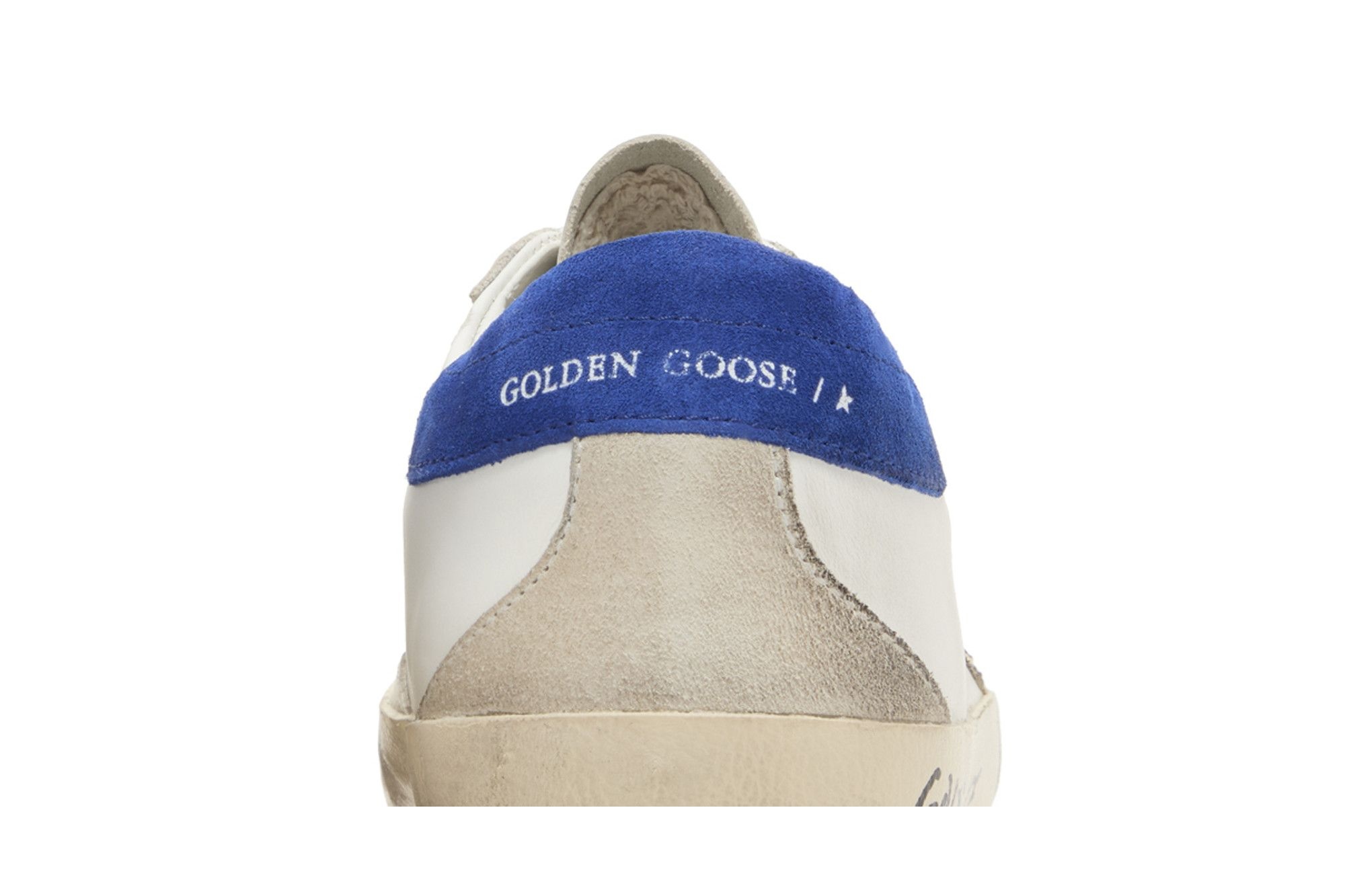Golden Goose Superstar 'Snakeskin - White Blue' - 7